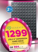 Seagate 2TB 2.5" Expansion Hard Drive