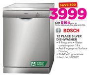 Bosch 12 Place Silver Dishwasher