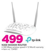 TP Link N300 Modem Router