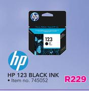 HP 123 Black Ink