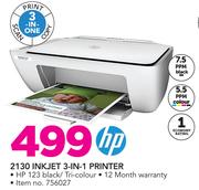 HP 2130 3 In 1 Inkjet Printer