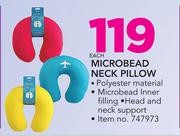 Microbead Neck Pillow-Each