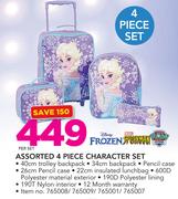Frozen Assorted 4 Piece Character Set-Per Set