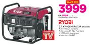 Ryobi 2.7Kw Generator RG-2700