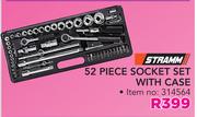 Stramm 52 Piece Socket Set With Case