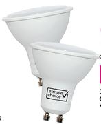 Simple Choice 3W GU10 LED Globe-For 5