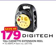 Digitech 10m Cassette Extension Reel 10 Amps