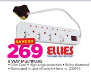 Ellies 8 Way Multiplug