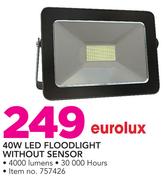 Eurolux 40W LED Floodlight Without Sensor