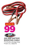 Moto 400 Amp Battery Boosting Cable Including Storage Bag