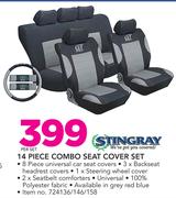 Stingray 14 Piece Combo Seat Cover Set-Per Set