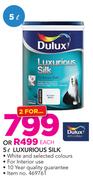 Dulux Luxurious Silk-2x5Ltr 