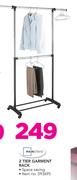 Mainstays 2-Tier Garments Rack