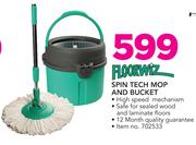 Floorwiz Spin Tech Mop And Bucket