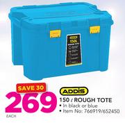 Addis 150Ltr Rough Tote-Each