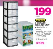 Addis 6 Drawer Unit