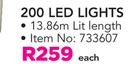 200 LED Lights-Each