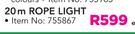 20m Rope Light