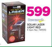 Homemark Solar Lazer Light Red