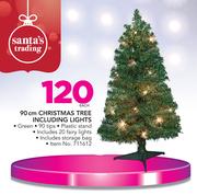 90cm Christmas Tree Including Lights-Each