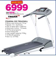 Trojan stamina 320 shop treadmill makro