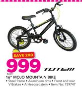 Totem 16" Mojo Mountain Bike-Each