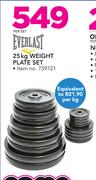 Everlast 25Kg Weight Plate Set-Per Set