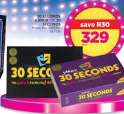 30 Seconds Junior Or 30 Seconds-Each