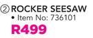 Bounce King Rocker Seesaw