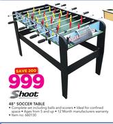 Shoot 48" Soccer Table