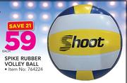 Shoot Spike Rubber Volley Ball-Each