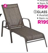 Out & About Textaline Lounger