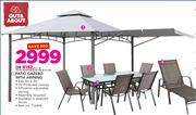 Out & About Patio gazebo With Awning