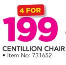 Cenplast Centillion Chair-For 4