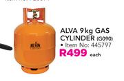 Alva 9Kg Gas Cylinder G090-Each