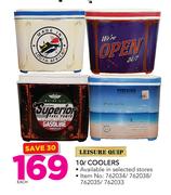 Leisure Quip Coolers-10Ltr Each