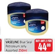 Vaseline Blue Seal Petroleum Jelly Assorted-For Any 2 x 250ml