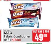 Maq Fabric Conditioner Refill-For Any 3 x 500ml