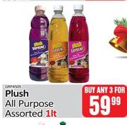 Plush All Purpose Assorted-For Any 3