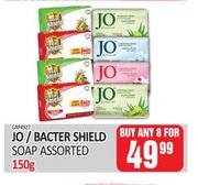 Jo/ Bacter Shield Soap Assorted-For Any 8 x 150g