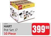 Hart J7 10 Pieces Pot Set