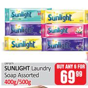 Sunlight Laundry Soap Assorted-For Any 6 x 400g/500g