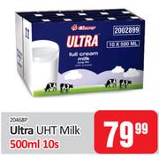 Ultra UHT Milk 500ml-10's Pack
