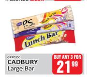 Cadbury Large Bar-For Any 3