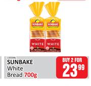 Sunbake White Bread-For 2 x 700g