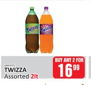 Twizza Assorted-For 2 x 2Ltr