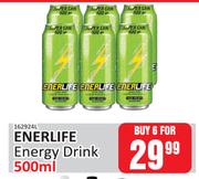 Enerlife Energy Drink-For 6 x 500ml  