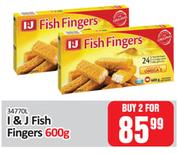 I&J Fingers-For 2 x 600g
