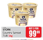 Stork Country Spread Tub-For 3 x 1kg