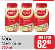 Nola Mayonnaise-For 3 x 750ml